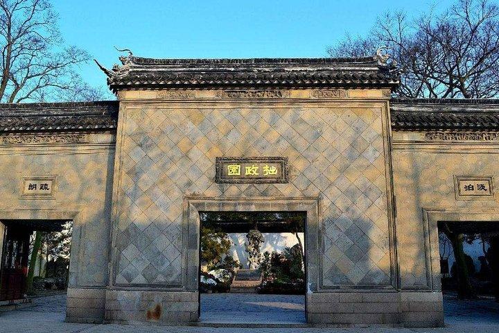 Tour privado de un día completo por Suzhou Zhouzhuang desde Shanghai con almuerzo chino