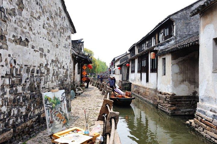 Tour privado de un día completo por Suzhou Zhouzhuang desde Shanghai con almuerzo chino