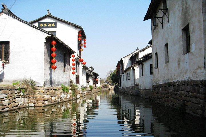 Tour privado de un día completo por Suzhou Zhouzhuang desde Shanghai con almuerzo chino