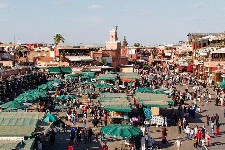 Halvdags guidad stadsrundtur i Marrakech