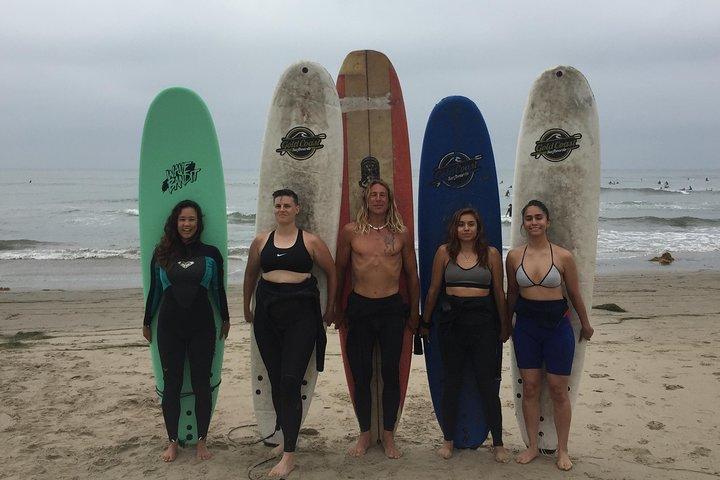 Cours de surf à Santa Barbara avec le mec