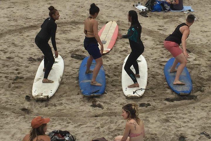 Cours de surf à Santa Barbara avec le mec