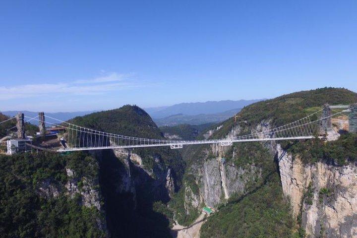2 - Excursão privada de um dia ao Avatar & Glass Bridge & Yellow Dragon Cave