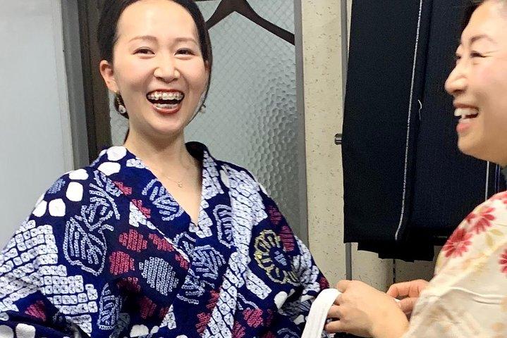 独占プライベート浴衣着付けワークショップ