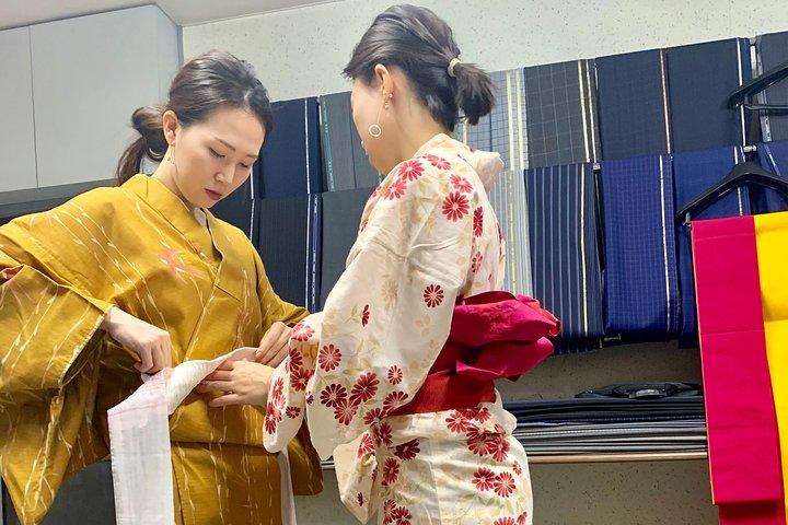 独占プライベート浴衣着付けワークショップ