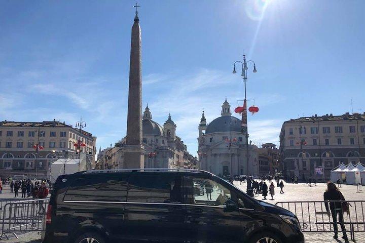 Transfer privado de Positano para Roma