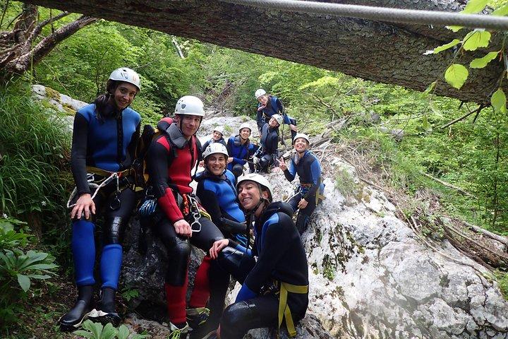 Canyoning Lake Bled Slovenia con foto e video