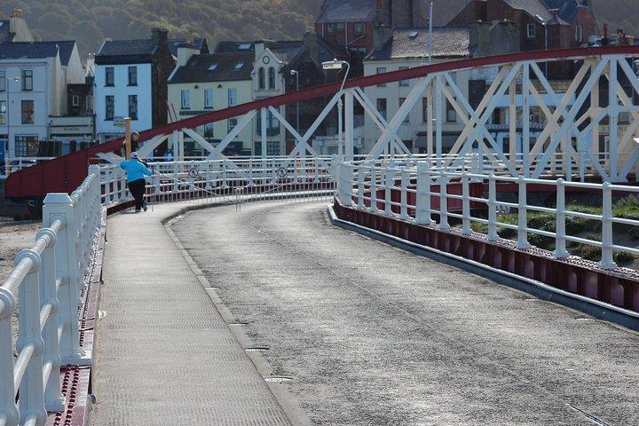 Hel dagstur Laxey och norra slätter med kvalificerad Isle of Man Tour Guide