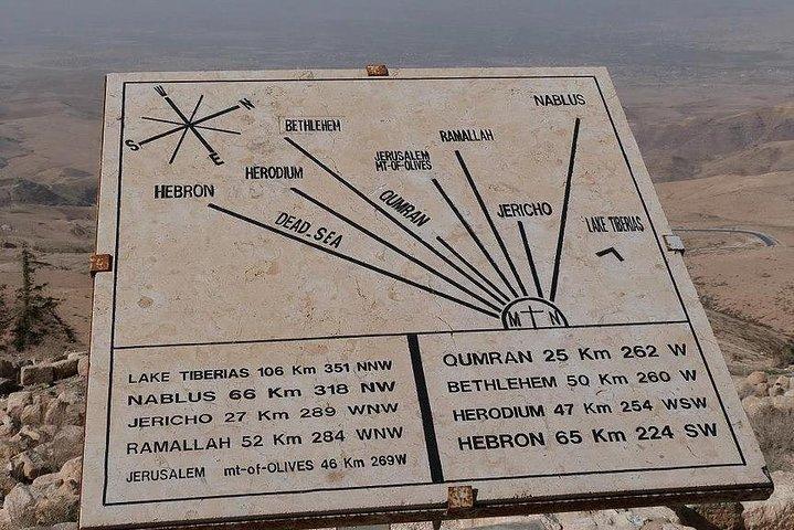Excursão de um dia: Mar Morto, Madaba, Monte Nebo incluindo almoço