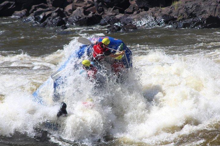 Halv dag Zambezi River Rafting