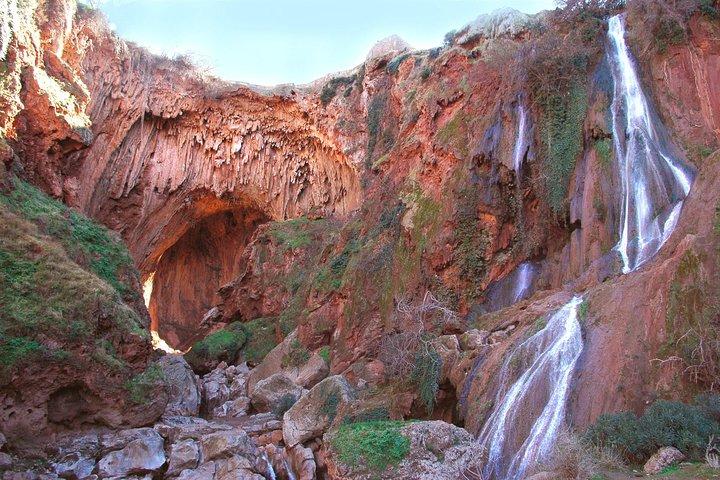 Emin Evrys grotta och Ouzoud vattenfall