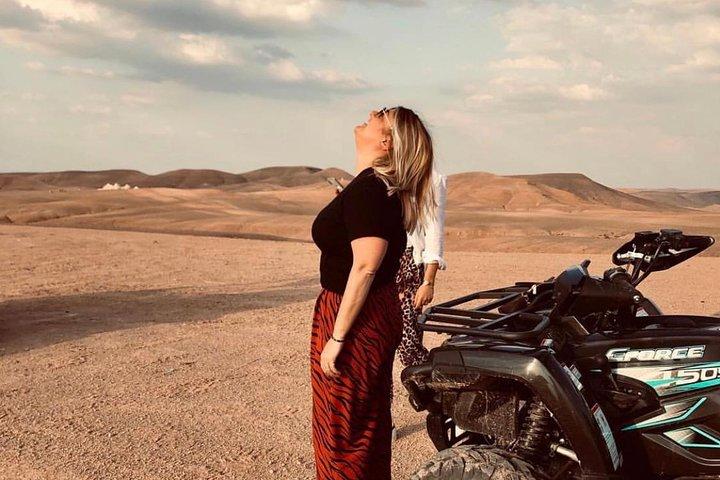 Agafay Övernattning med Quad & Camel & middag