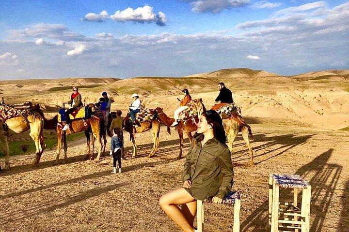 Agafay Övernattning med Quad & Camel & middag