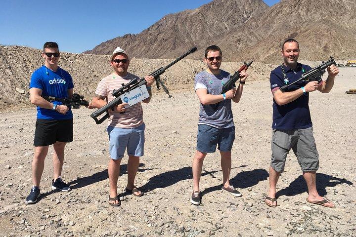 Machine Gun Shooting Experience in Las Vegas with Lunch