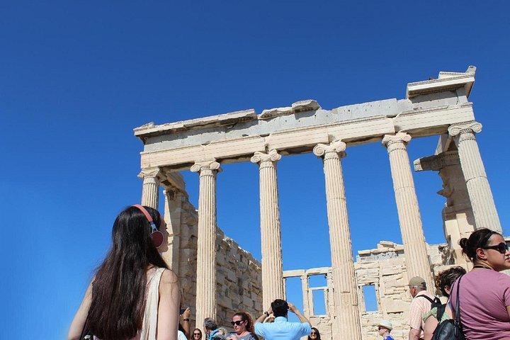 E-billetter til Acropolis Hill og Acropolis Museum med 3 lydguider