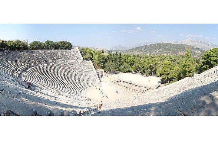 Mycenae Epidaurus Naffplio Visite privée d'une journée complète 4 places