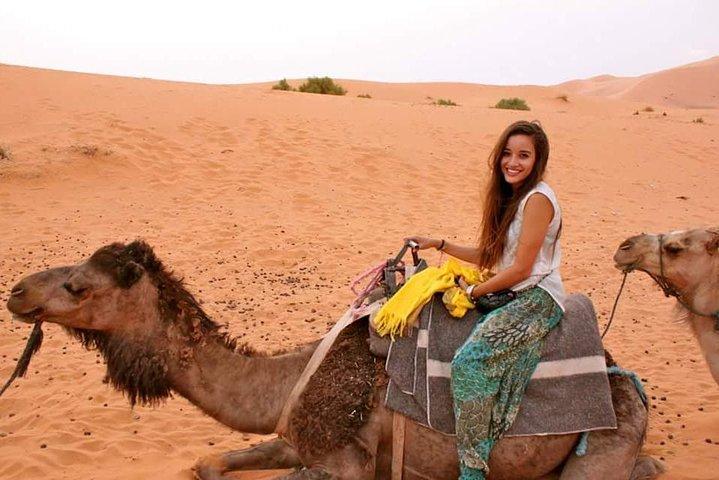 4 Days trip from FEZ to MARRAKECH, spending a night in MERZOUGA and TODRA GORGES