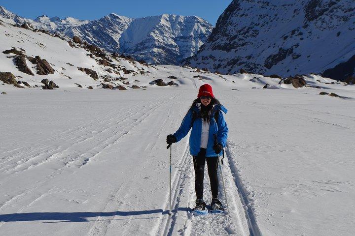 Private Snowshoes Hike Full Day-ervaring in Cajón del Maipo vanuit Santiago