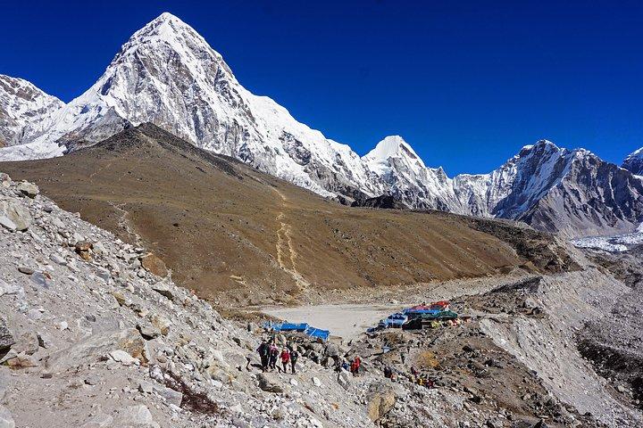 Caminata del campo base del Everest