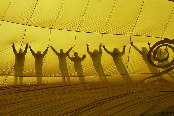 Catalonia balão de ar quente com pick up opcional de Barcelona
