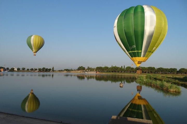 Catalonia balão de ar quente com pick up opcional de Barcelona
