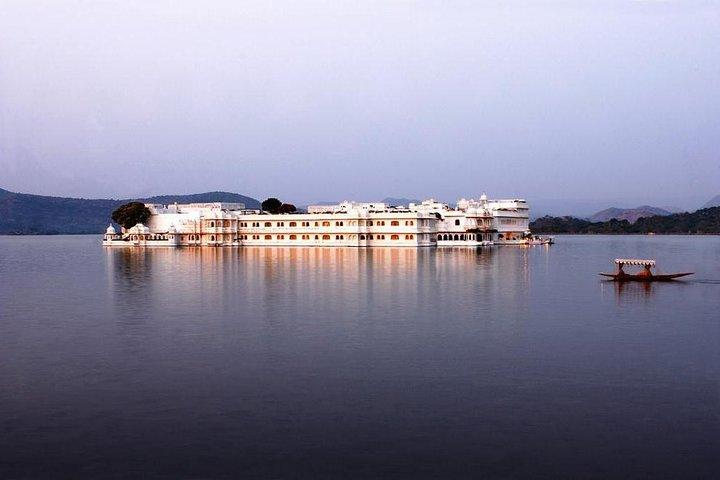 Udaipur- søen, samme dag sightseeing