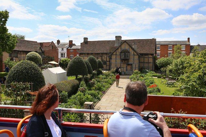 Tour in autobus hop-on hop-off di Stratford-upon-Avon