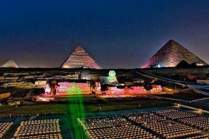 Giza Pyramids Sound & Light Show night tour