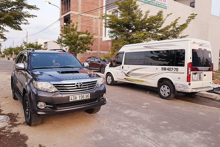 ダナンからバ・ナ丘陵までの往復送迎（ゴールデンブリッジ）