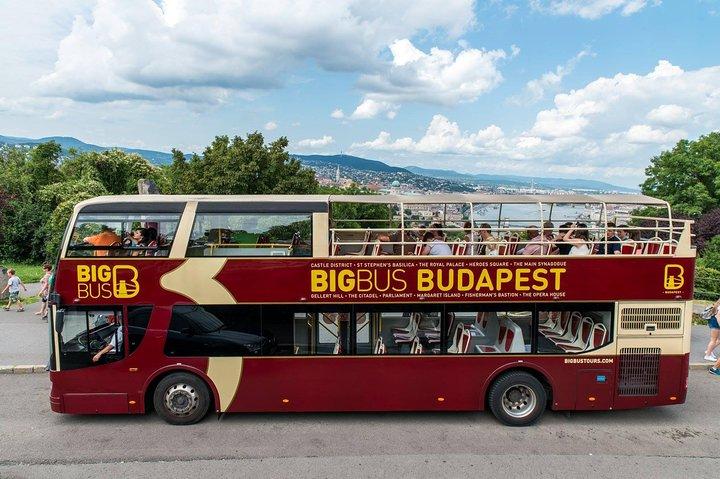 Stora bussen Budapest Hop-on Hop-Off buss och promenader Tour