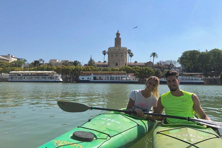 Kajaktocht of verhuur in Sevilla