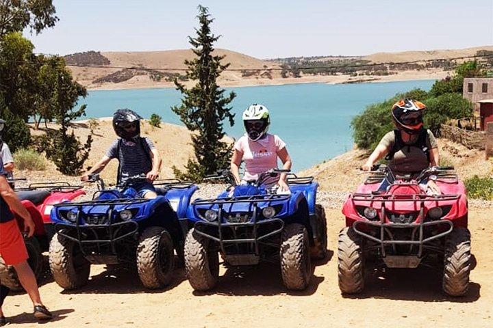 Marrakech : Lake Quad Bike Experience in Lalla Takerkoust ( Barrage )