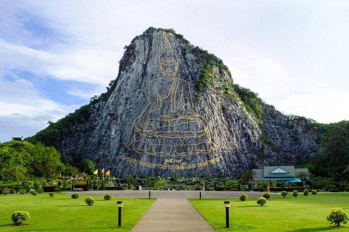 Selfie City & Temple Tours af Pattaya ved Songthaew (lokal taxa i Pattaya)