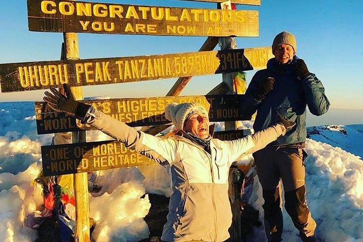 8 dage Kilimanjaro Lemosho rute detaljer