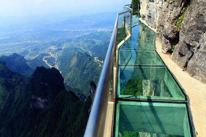 Privat 2 dagar Zhangjiajie framhäver glasbron, Avatar Mountain Tianmen grotta