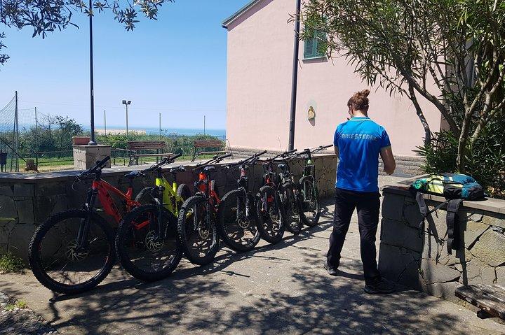 チンクエテッレ国立公園での電動自転車ツアー