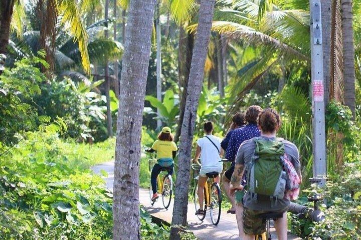 Únase al ciclismo en Bangkok (5 horas) en traslado privado