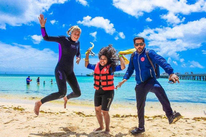 Green Island-dagtrip vanuit Cairns met Beaches-transfers