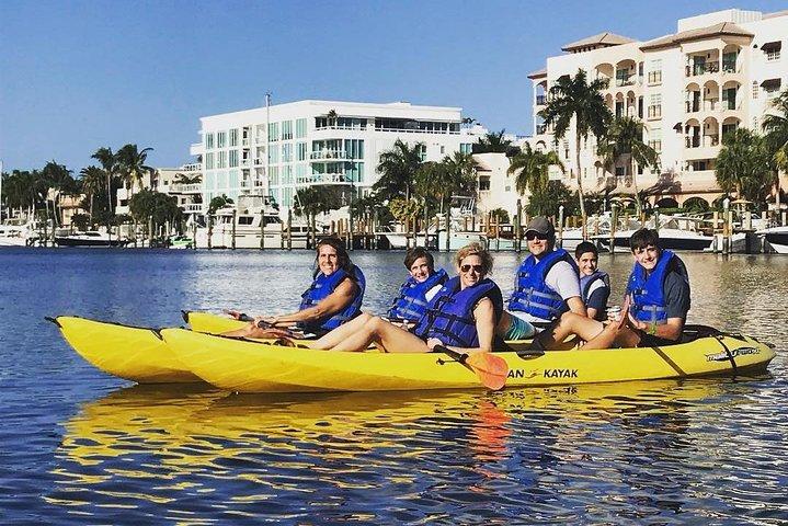 Tour di Seven Isles of Fort Lauderdale in kayak