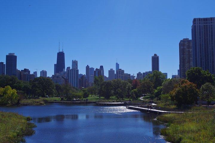Excursion à vélo au bord du lac à Chicago