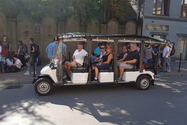 Krakau : Private Stadtrundfahrt mit Golf Buggy (mit Abholung)