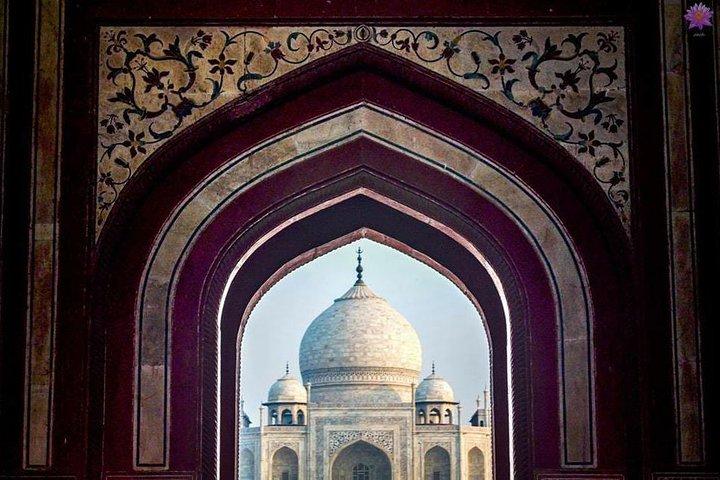 Tour completo di Taj e Fort da Jaipur