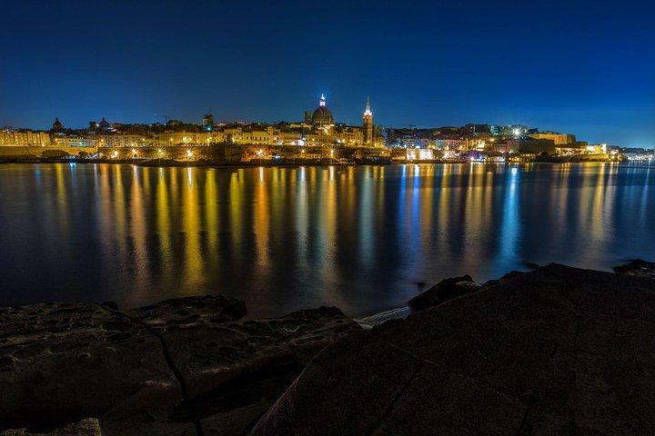 Malta under stjärnorna guidad tur i Valletta Waterfront, Rabat & Mdina