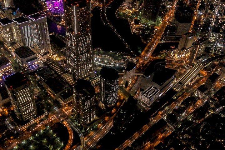 横浜＋東京の夜景を貸切ヘリコプターで巡る40分ツアー