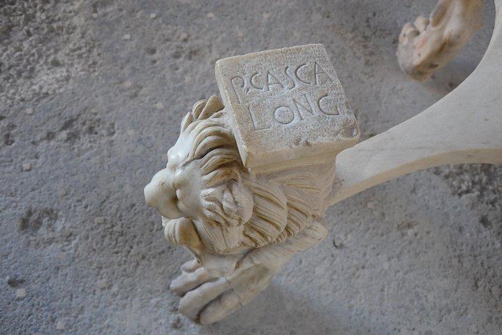 Pompeya antigua por la tarde