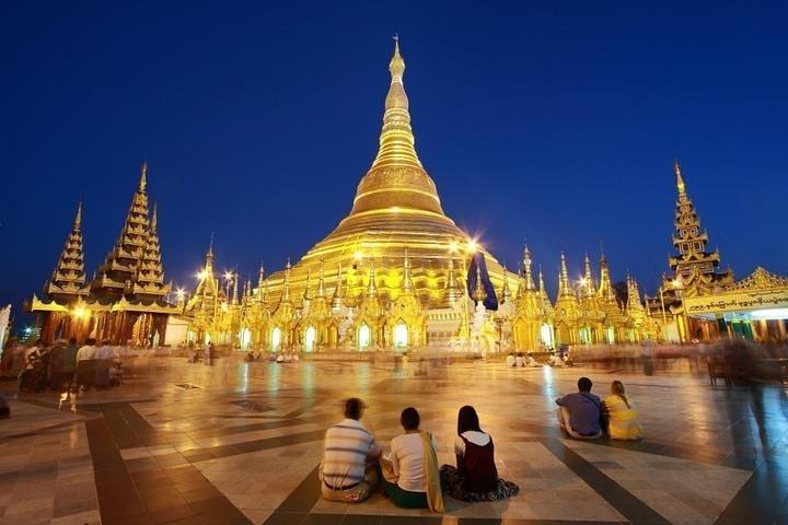 Yangon City Tour med engelsktalande förare