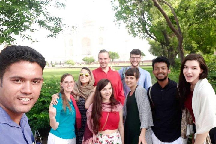 Groepsreis: Same Day Trip to Agra, inclusief Taj Mahal en Agra Fort