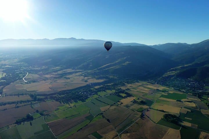 Pre-Pyrenees Balloon Flight with optional pick-up in Barcelona