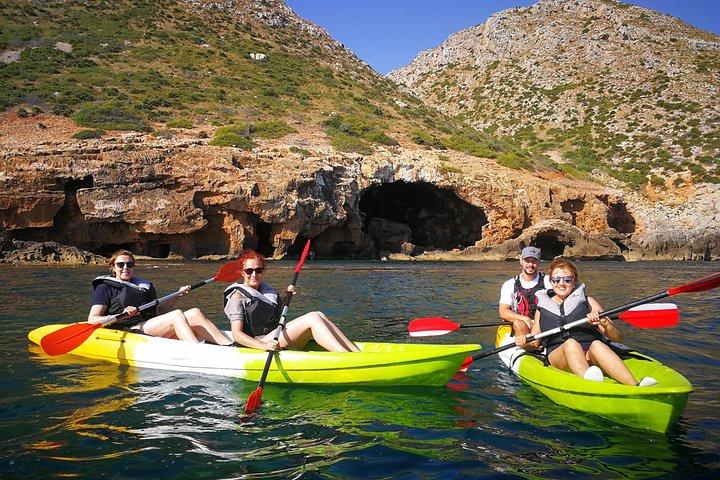 Caiaque Dénia "cova Tallada" + Snorkeling + Espeleologia