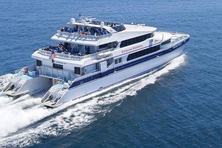 LAから：カタリナ島ジップラインツアーとホテル送迎付き